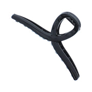 12cm Twirl Loop Cross Design Hair Claw Clip