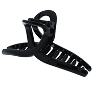 12cm Twirl Loop Cross Design Hair Claw Clip