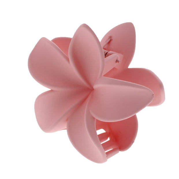 8cm Assorted Matte Double Sided Lily Flower Hair Clamps