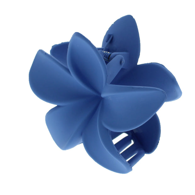 8cm Assorted Matte Double Sided Lily Flower Hair Clamps