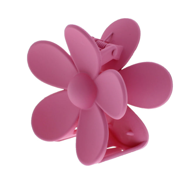 8cm Assorted Matte Double Sided Daisy Flower Hair Clamps