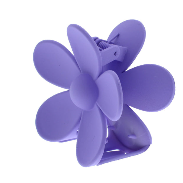 8cm Assorted Matte Double Sided Daisy Flower Hair Clamps