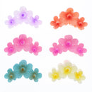 11cm Daisy Triple Flower Hair Clips