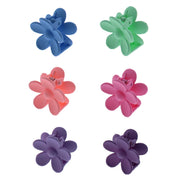 4cm Assorted Matte Double Sided Daisy Flower Hair Clips