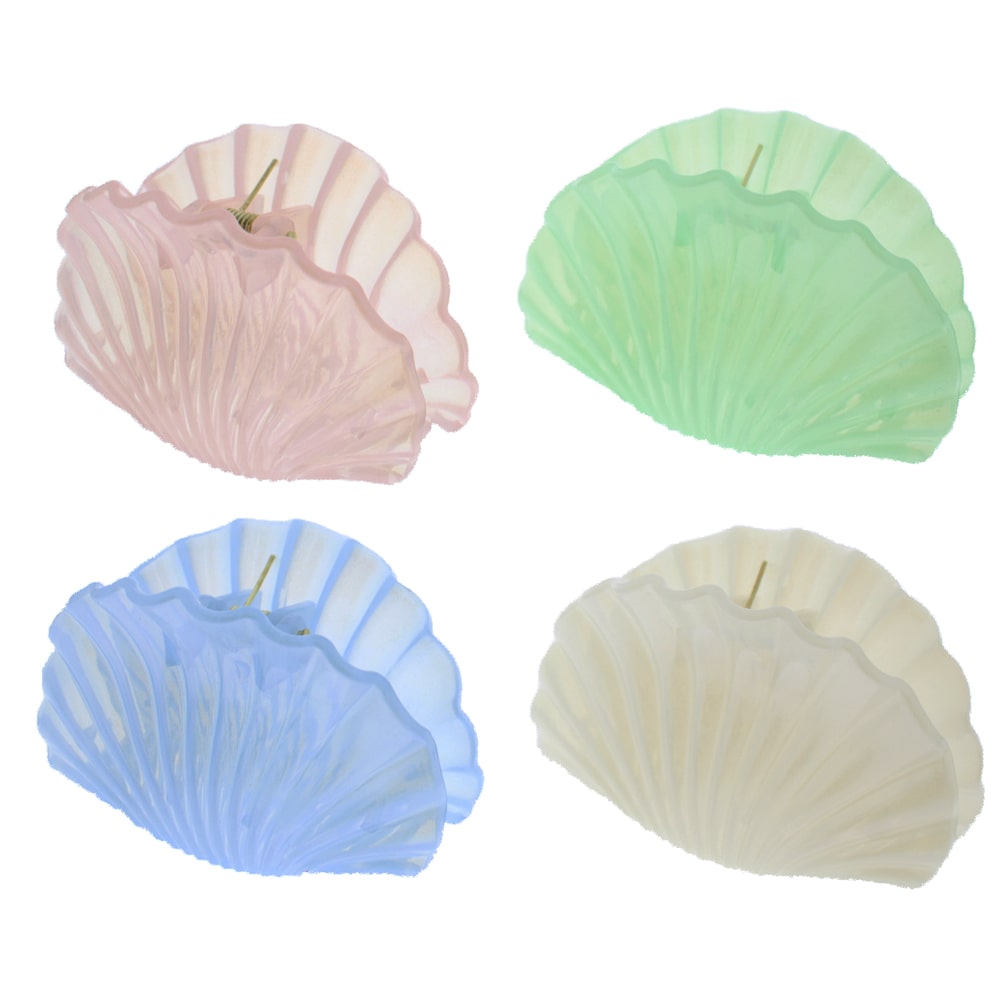 9cm Sea Shell Flower Hair Clips
