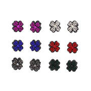 2.5cm Stone Flower Mini Hair Claw Clips
