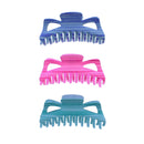 Assorted Pastel Shaded 13.6cm Large Claw Clips
