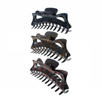 Assorted Two Tone Shaded 13.6cm Large Claw Clips