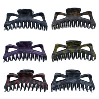 Assorted Two Tone Shaded 13.6cm Large Claw Clips