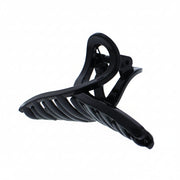 10cm Glossy Cross Loop Infinity Twisted Hair Claw Clips