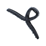 10cm Glossy Cross Loop Infinity Twisted Hair Claw Clips