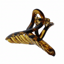 10cm Glossy Cross Loop Infinity Twisted Hair Claw Clips