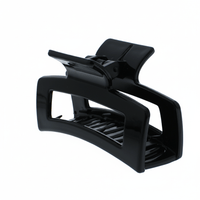 8cm Rectangular Hollow Out Large Hair Claw Clips