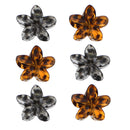 8cm Double Sided Hawaiian Flower Hair Clips