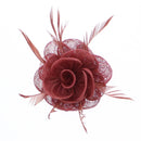 Fascinator On Concord Clip & Brooch Pin