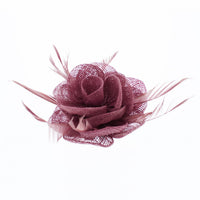 Fascinator On Concord Clip & Brooch Pin