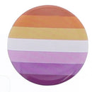 25mm Sunset Lesbian Equality Flag Badge