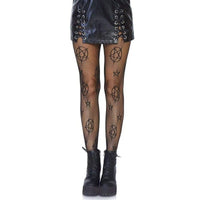 Pentagram Fishnet Tights