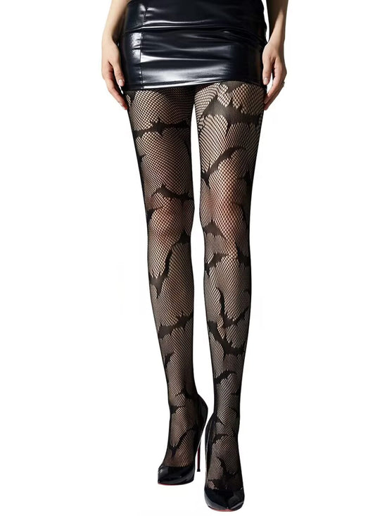 Bat Fishnet Tights/ Stockings