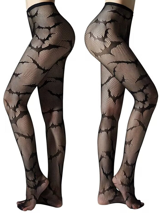 Bat Fishnet Tights/ Stockings
