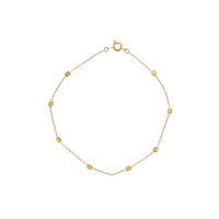 Dainty Cube Station Chain Anklet