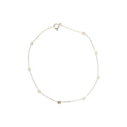 Dainty Cube Station Chain Anklet