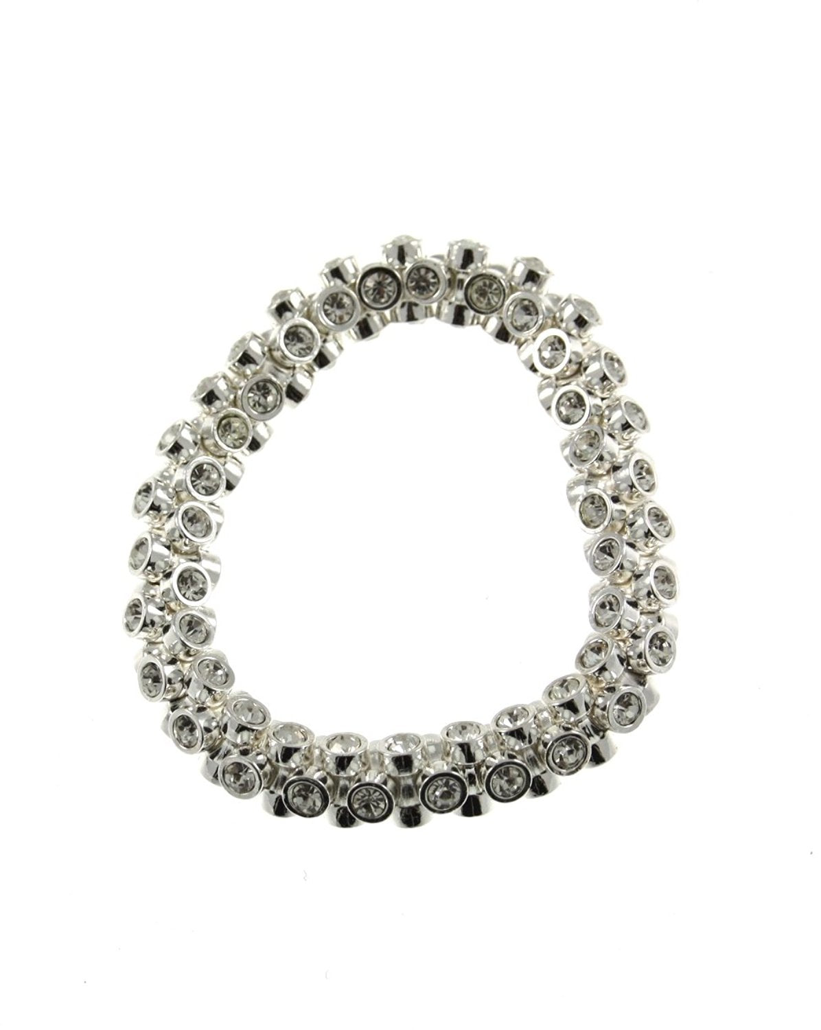 Diamante Encrusted Elasticated Bracelet