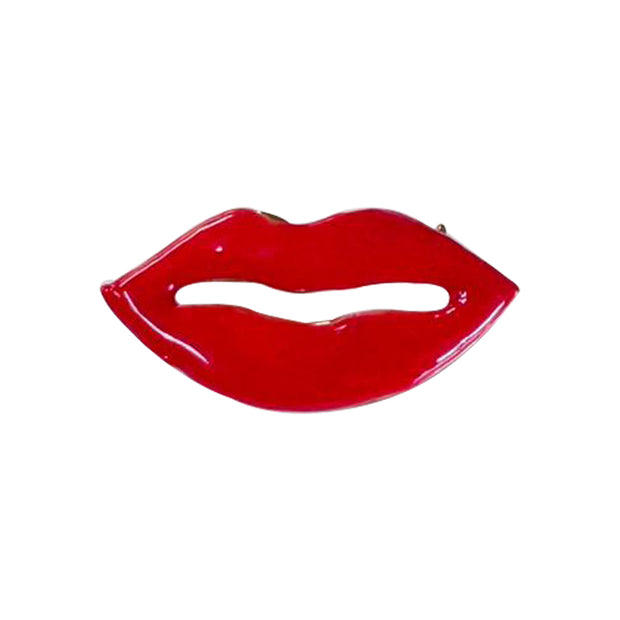 Lips Brooch