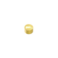 4mm Regular Sized Plated Caflon Ear Studs