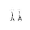 Metallic Eiffel Tower Dangle Earrings