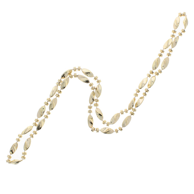Alternative Style Pearl Bead Necklace