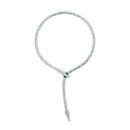Flexible stoned Snake Choker Necklace