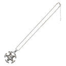 Multiple Skull on Pirate Ship Wheel Chain Necklace