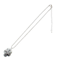 Engraved Pirate Skull Chain Necklace