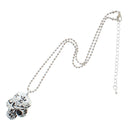 Engraved Pirate Skull Chain Necklace
