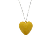 Large Heart Chain Necklace