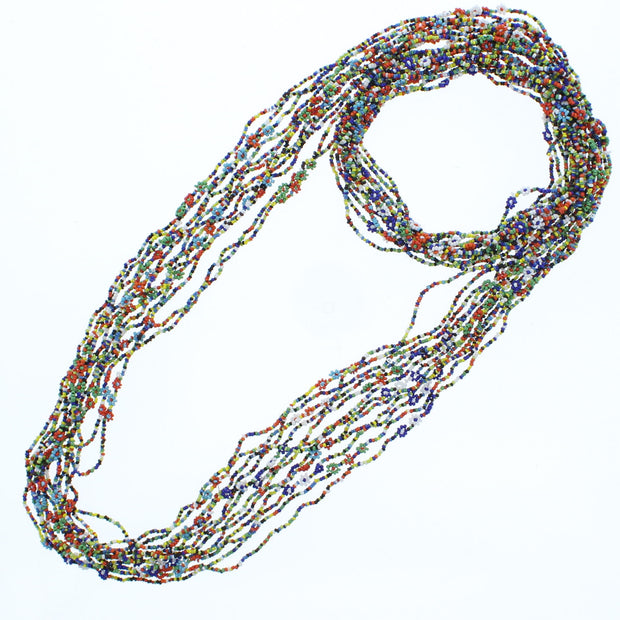 Set of 12 Love Bead Necklaces