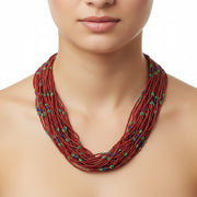 Set of 12 Love Bead Necklaces