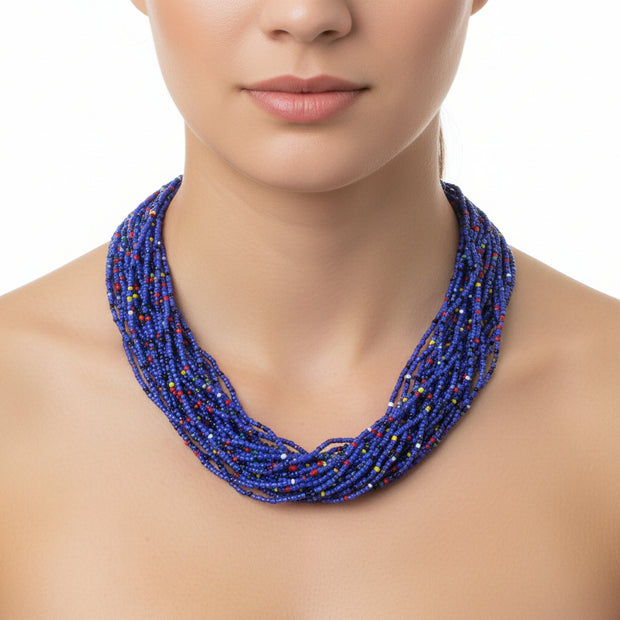 Set of 12 Love Bead Necklaces
