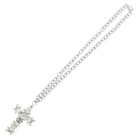 Skull & Crossbones Cross Chain Necklace