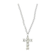 Skull & Crossbones Cross Chain Necklace
