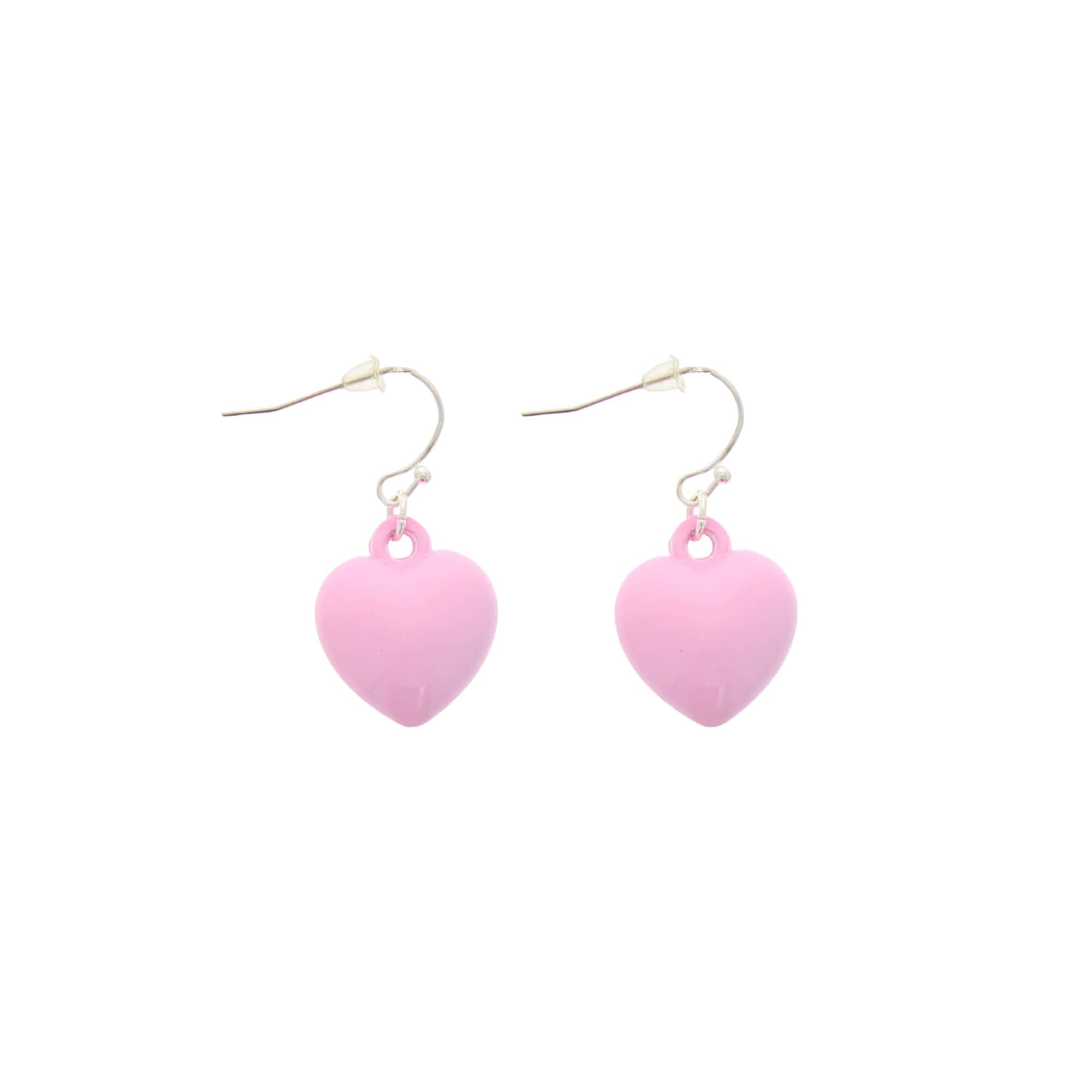 Chain Drop Multi Heart Necklace & Earring Set