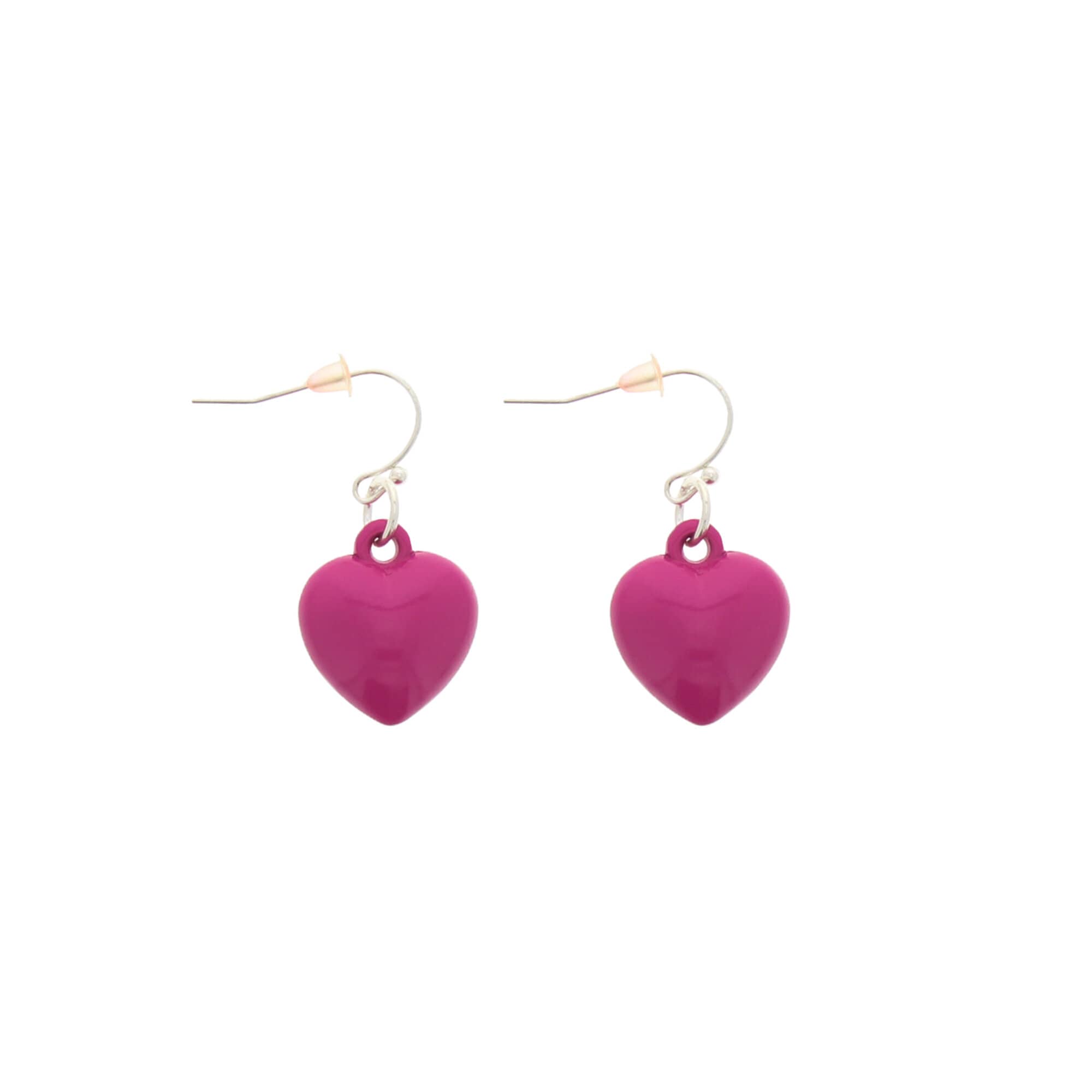 Chain Drop Multi Heart Necklace & Earring Set
