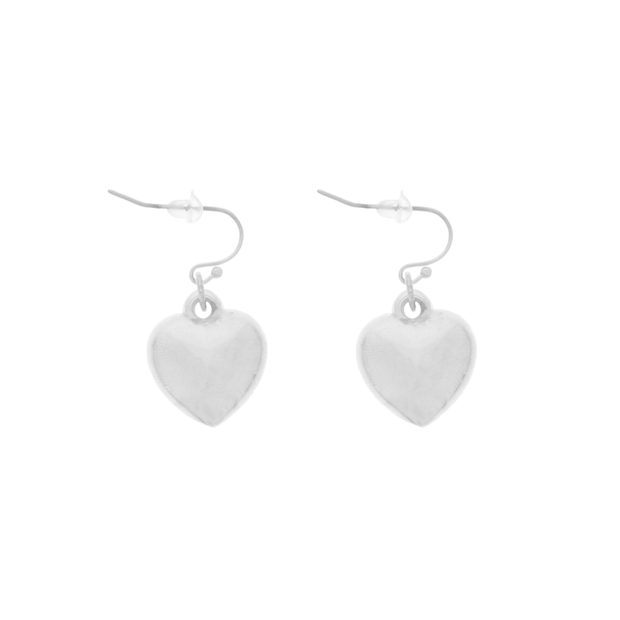 Chain Drop Multi Heart Necklace & Earring Set