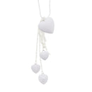 Chain Drop Multi Heart Necklace & Earring Set
