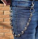 Punk Skull Key Chain/ Wallet Chain