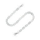 Metal Blade Link Smooth Finish Wallet Belt Pants Chain