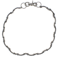 Burnished Skeleton Bone Key Chain/ Wallet Chain