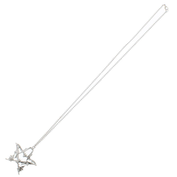 Quadruple Bat Pentagram Chain Necklace