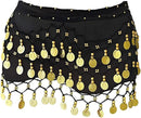Wrap Round Coin Drop Skirts/ Belts